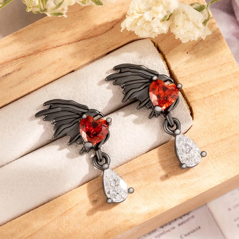 HMZ Titanium Steel Earrings Unisex-3