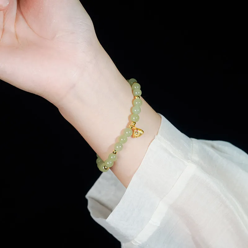 HMZ Bracelets Green Jade Unisex-3