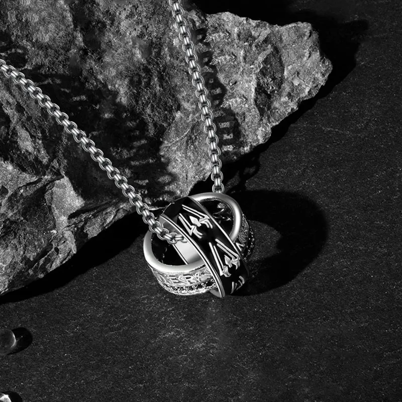 Disney Marvel Series S925 Silver Necklaces Unisex Silver-2
