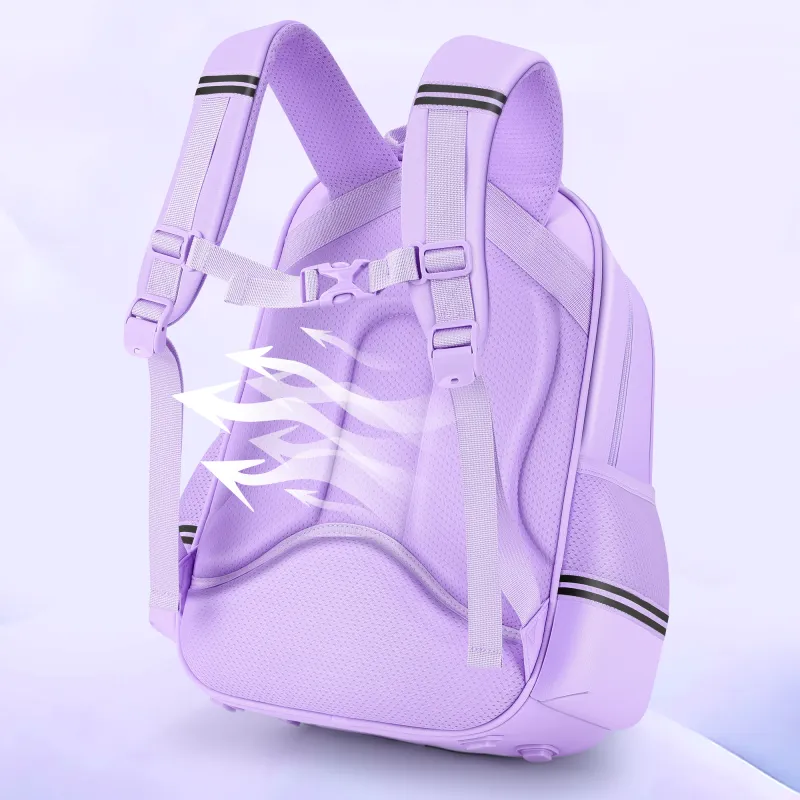 Hello Kitty Kuromi, My Melody Sanrio Series Polyester Backpack Regular Women's Purple-2
