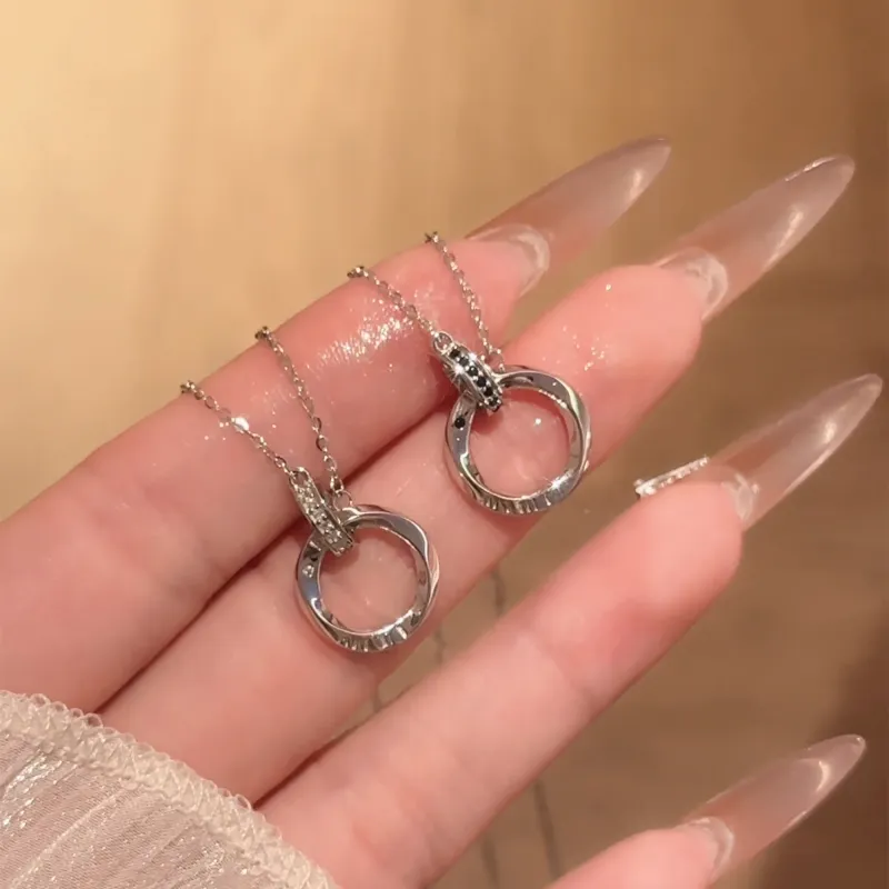 Disney Princess 925 Sterling Silver Necklaces Unisex Silver-3