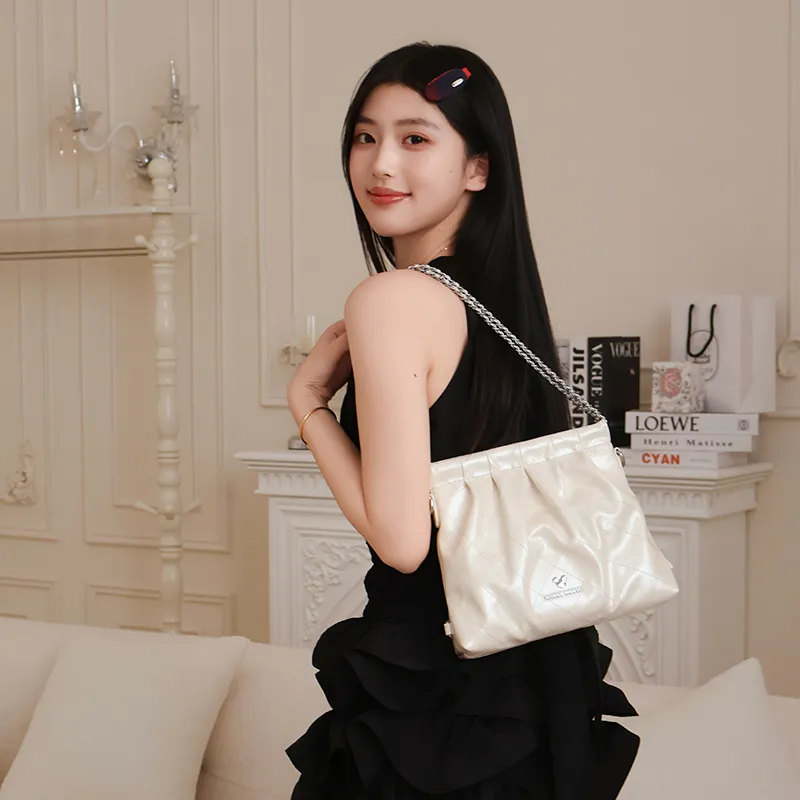 Disney Classic PU Backpack Regular Women's White Gold/Black Gold-4