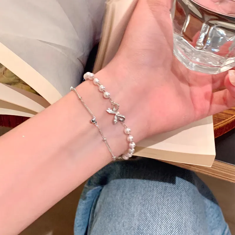 Disney Princess S925 Silver Bracelets Women's Silver-8