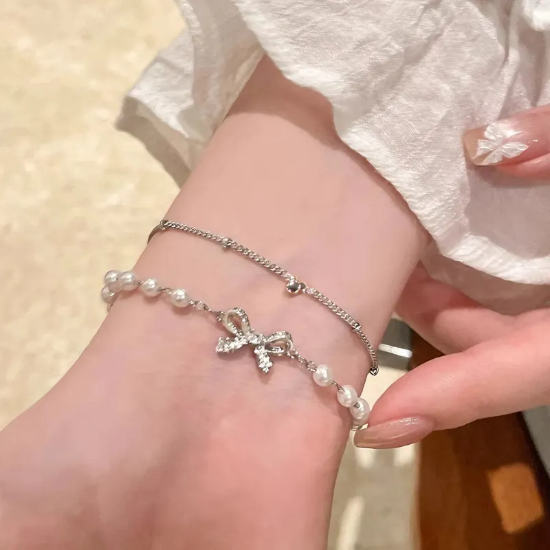 Disney Princess S925 Silver Bracelets Women's Silver-17