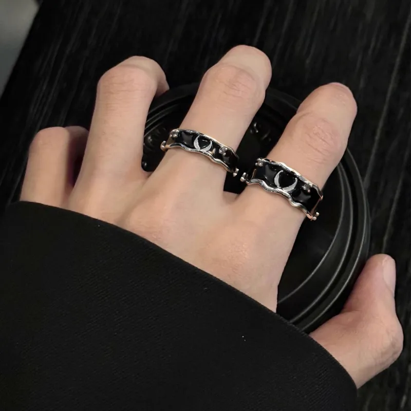 Disney Marvel Series Copper Rings Unisex Silver-16
