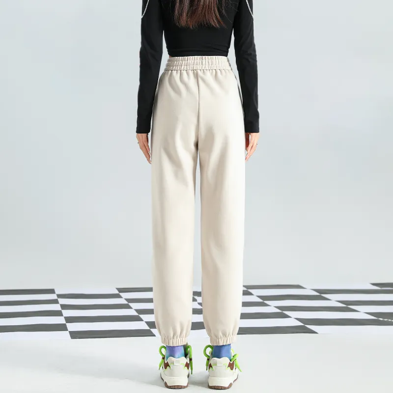 FAWENXIANGZI Casual Pants Women's-5