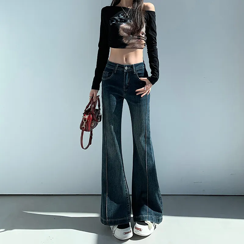 FAWENXIANGZI Jeans Women's-13