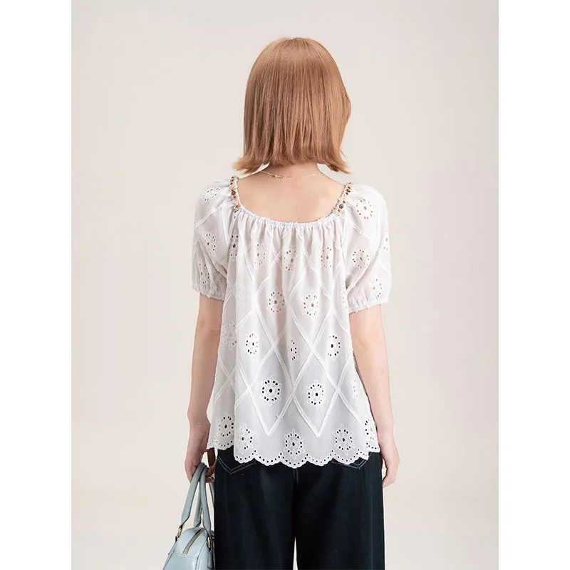 FAWENXIANGZI Raglan Sleeve T Shirt Women's-0