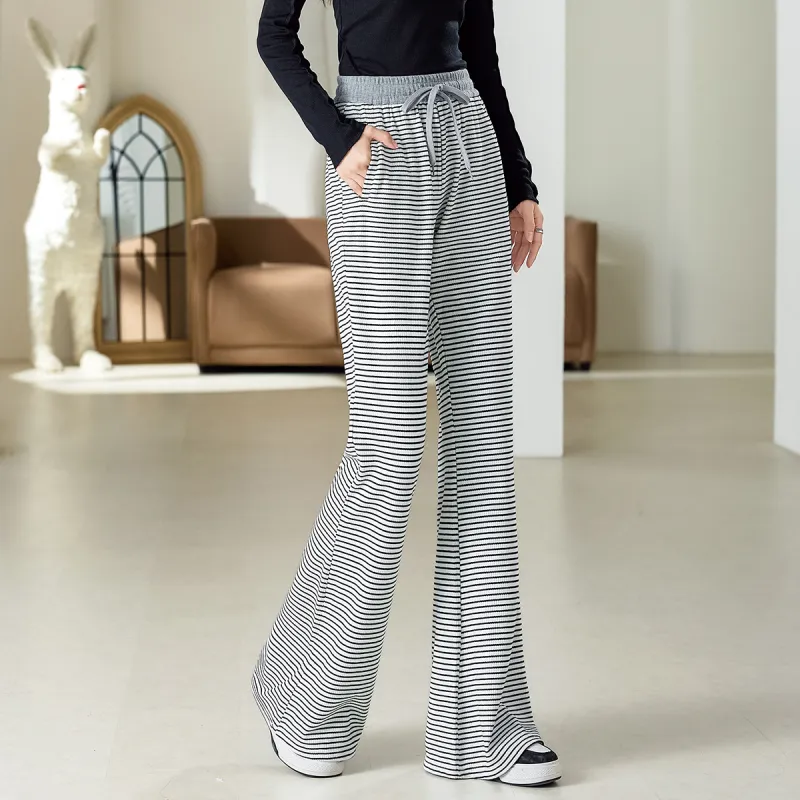 FAWENXIANGZI Casual Pants Slim Fit Women's-9