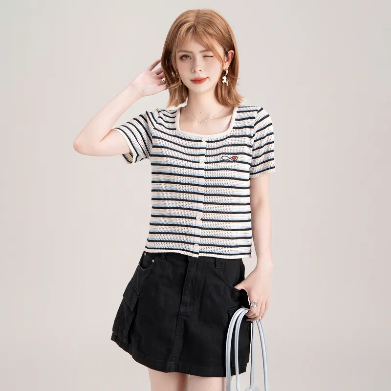 FAWENXIANGZI Regular T Shirt Women's-2