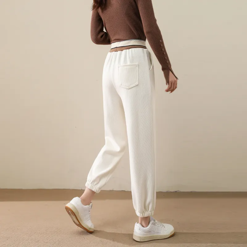 FAWENXIANGZI Casual Pants Women's-11
