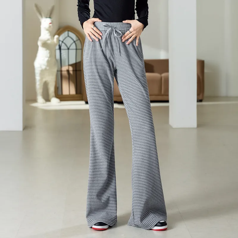 FAWENXIANGZI Casual Pants Slim Fit Women's-4