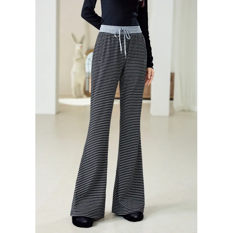 FAWENXIANGZI Casual Pants Slim Fit Women's-14
