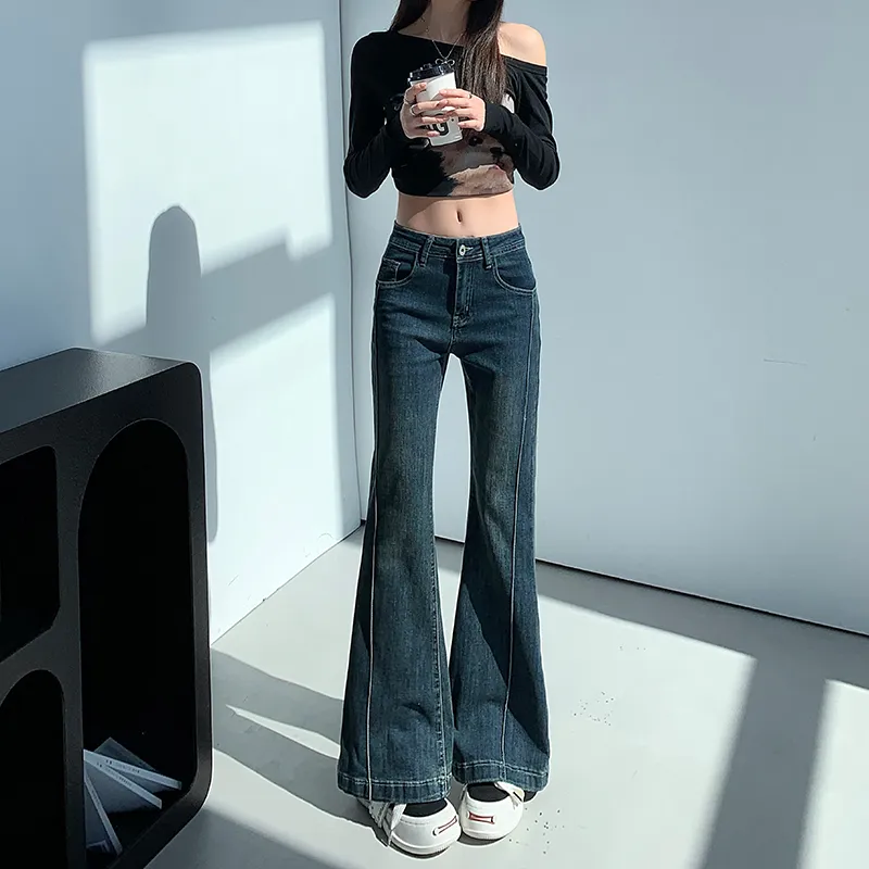 FAWENXIANGZI Jeans Women's-12