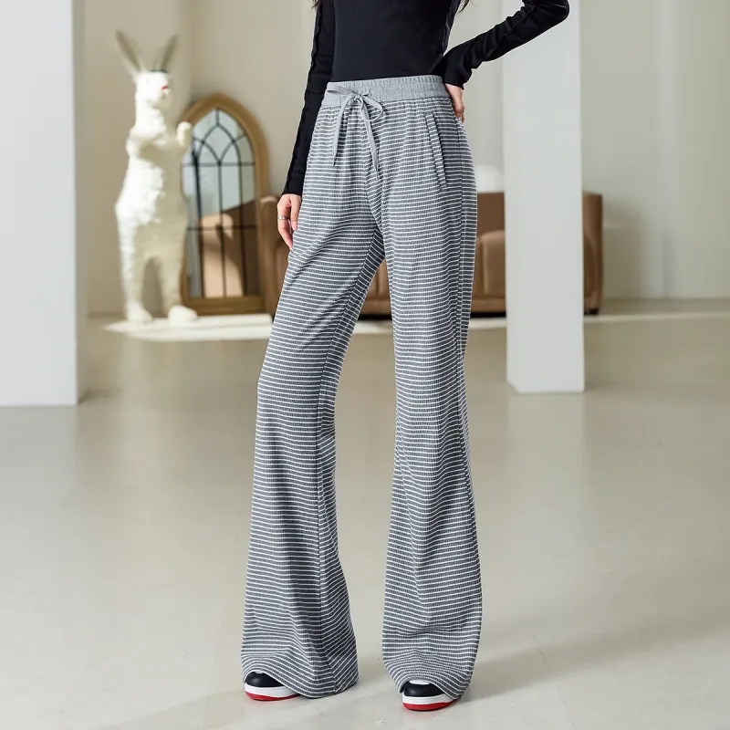 FAWENXIANGZI Casual Pants Slim Fit Women's-3
