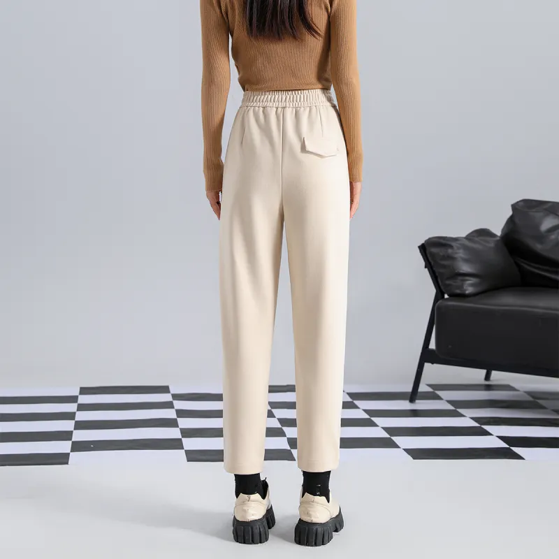 FAWENXIANGZI Casual Pants Women's-3