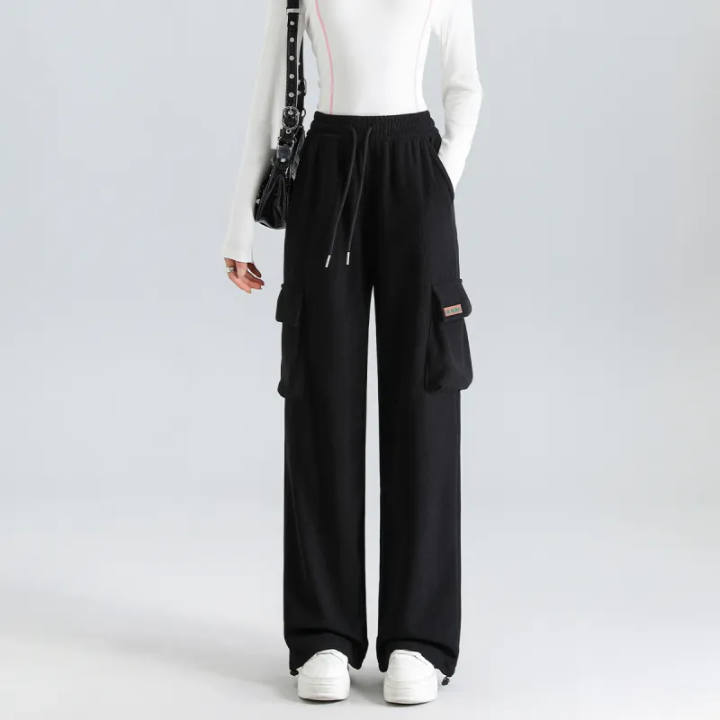 FAWENXIANGZI Cargo Pants Women's-3