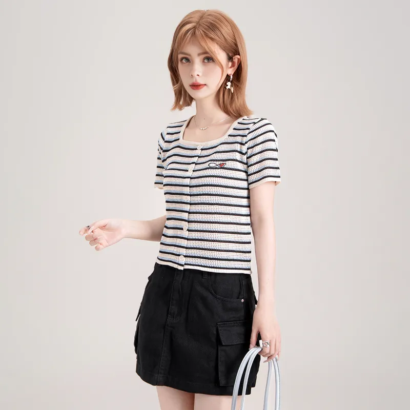 FAWENXIANGZI Regular T Shirt Women's-3
