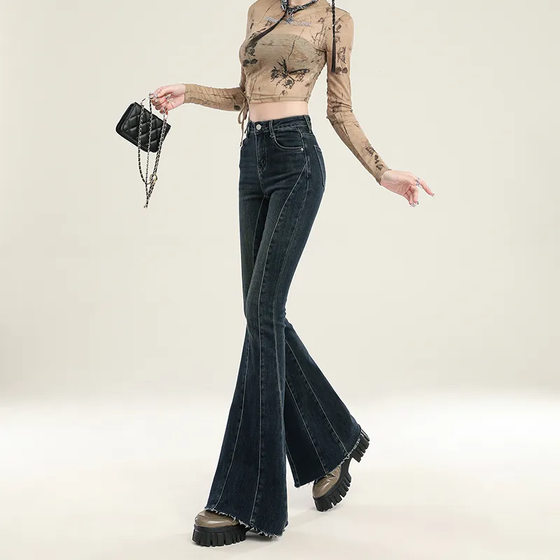 FAWENXIANGZI Jeans Women's-11