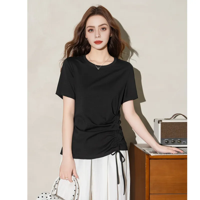 FAWENXIANGZI Regular T Shirt Women's-2
