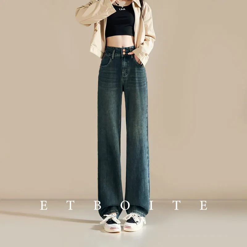 FAWENXIANGZI Jeans Women's-17