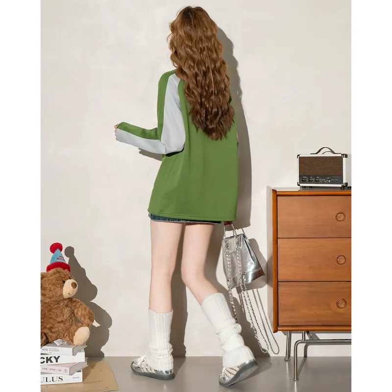 FAWENXIANGZI Sweatshirt Women's-2