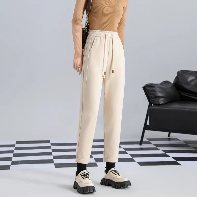 FAWENXIANGZI Casual Pants Women's-2
