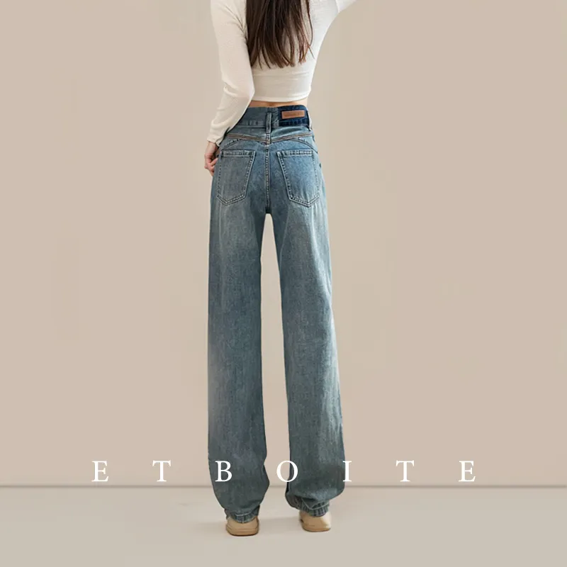 FAWENXIANGZI Jeans Women's-8