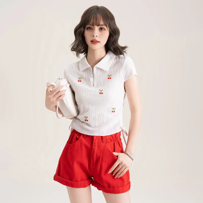 FAWENXIANGZI Regular T Shirt Women's-3