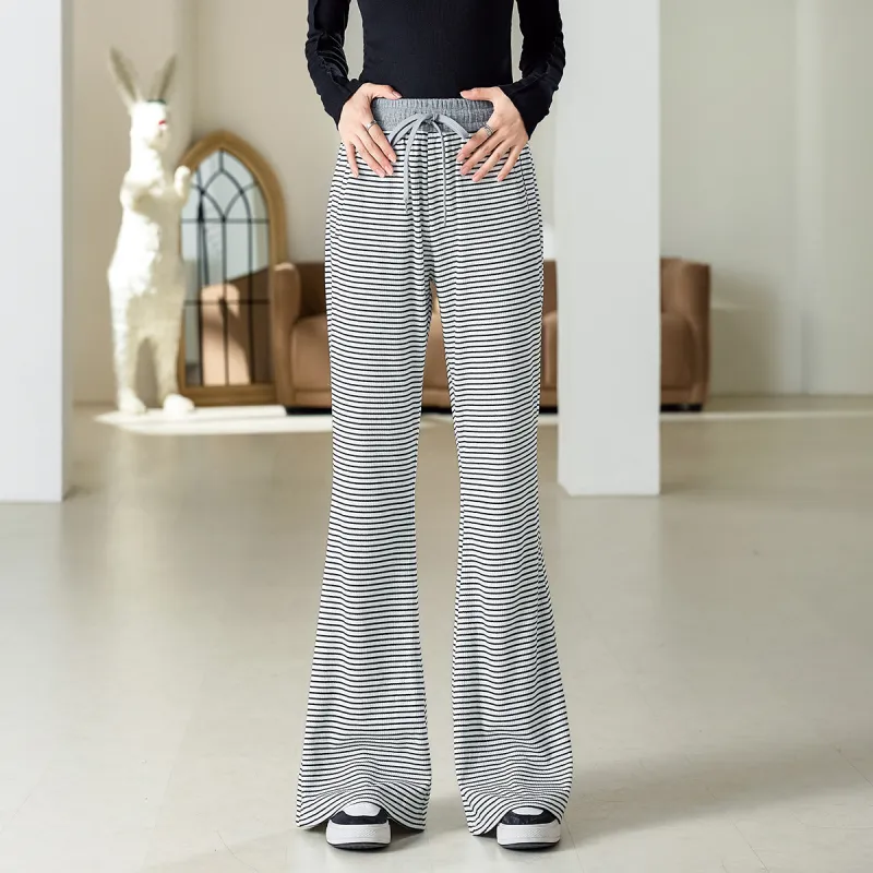 FAWENXIANGZI Casual Pants Slim Fit Women's-7