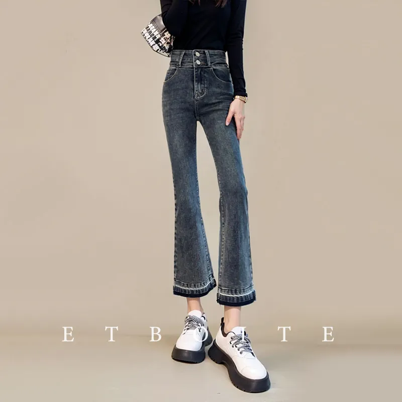 FAWENXIANGZI Jeans Women's-2