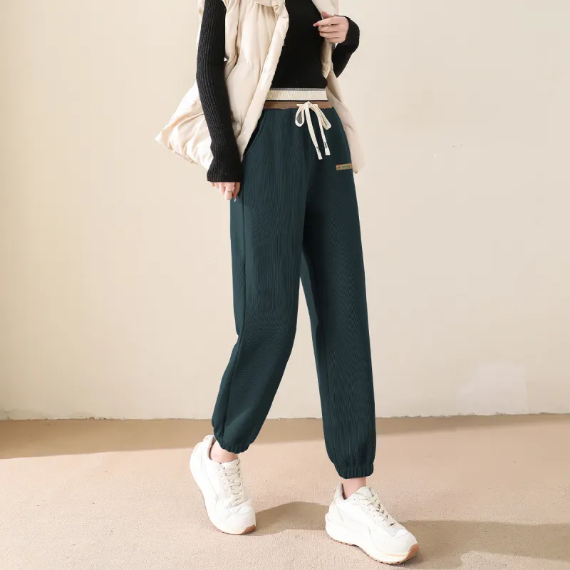 FAWENXIANGZI Casual Pants Women's-3