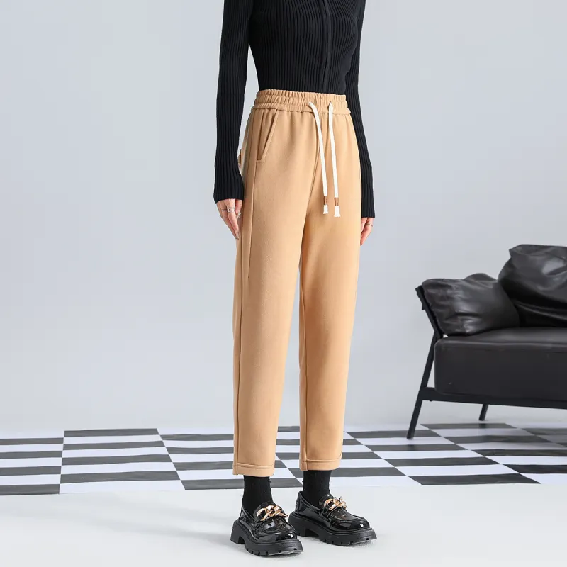 FAWENXIANGZI Casual Pants Women's-14