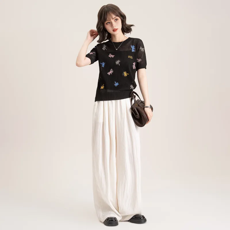 FAWENXIANGZI Regular T Shirt Women's-2