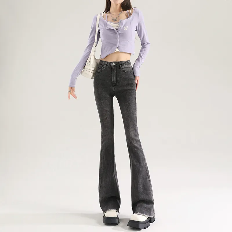 FAWENXIANGZI Jeans Women's-4