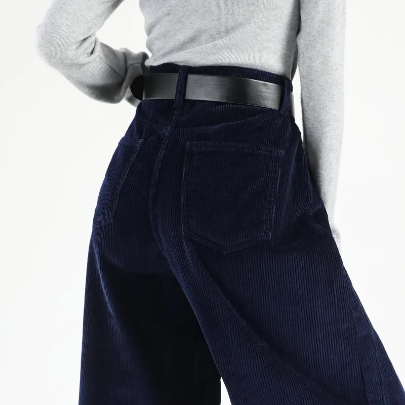 FAWENXIANGZI Casual Pants Women's Angora Red-12