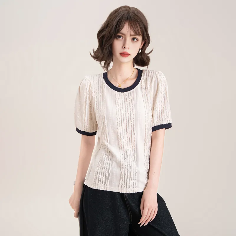 FAWENXIANGZI Regular T Shirt Women's-2