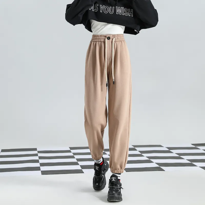 FAWENXIANGZI Casual Pants Women's-1