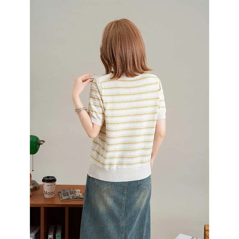FAWENXIANGZI T Shirts Women's-3