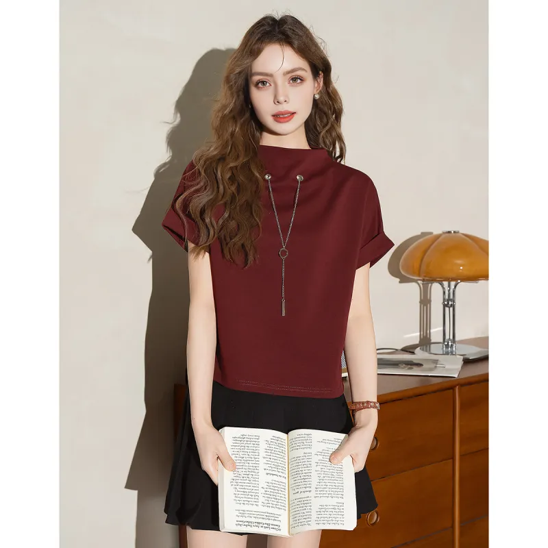 FAWENXIANGZI T Shirts Women's-4