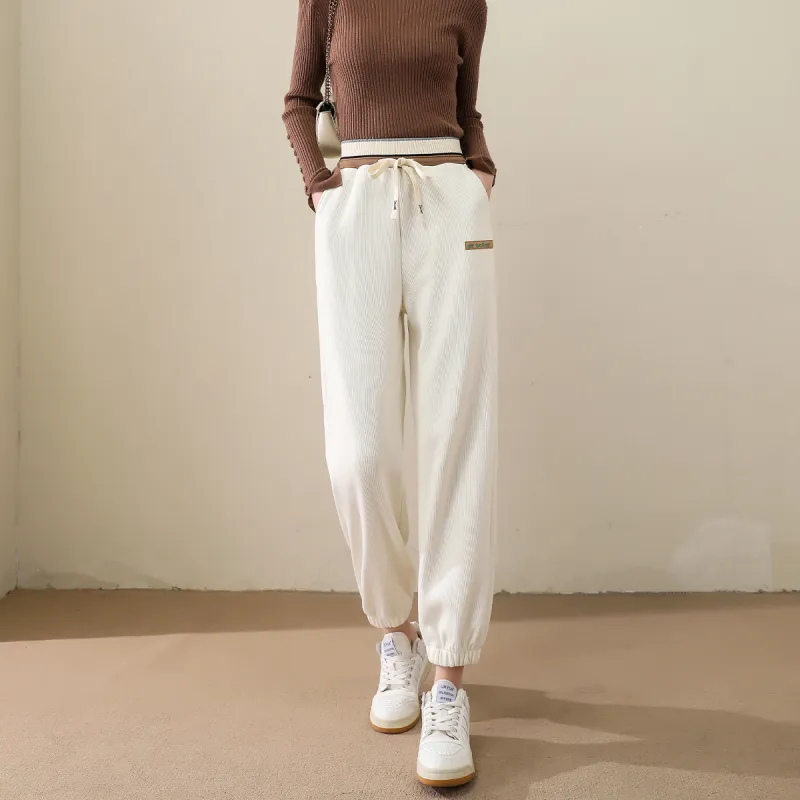 FAWENXIANGZI Casual Pants Women's-9