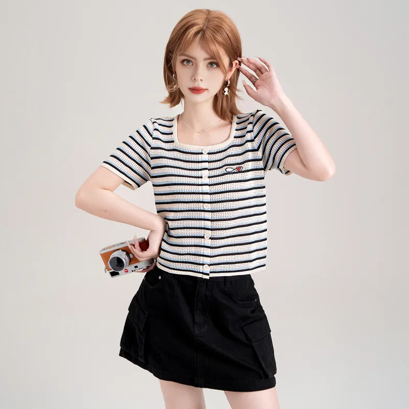 FAWENXIANGZI Regular T Shirt Women's-4