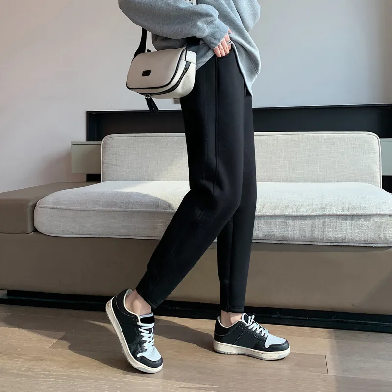 FAWENXIANGZI Casual Pants Women's-3