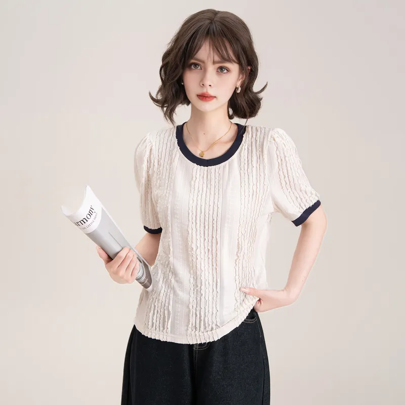 FAWENXIANGZI Regular T Shirt Women's-3