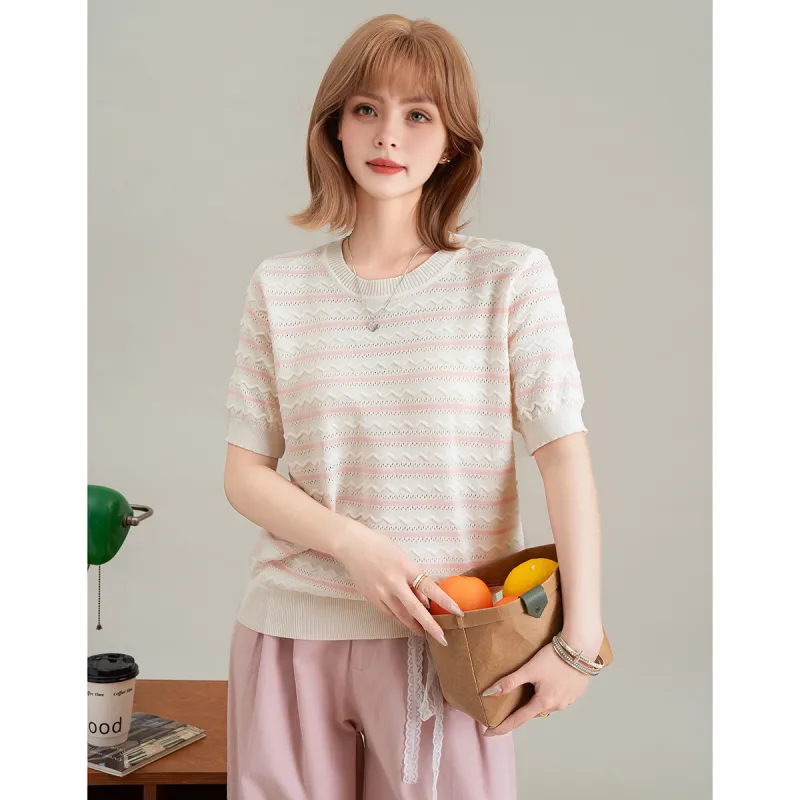 FAWENXIANGZI T Shirts Women's-1