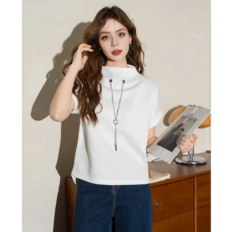 FAWENXIANGZI T Shirts Women's-9