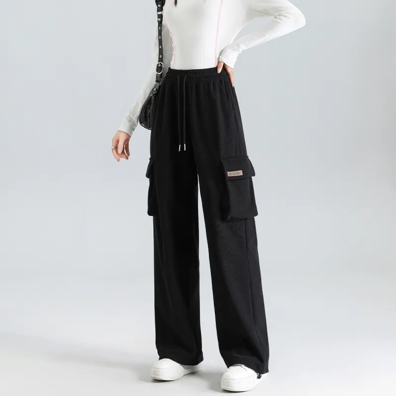FAWENXIANGZI Cargo Pants Women's-4