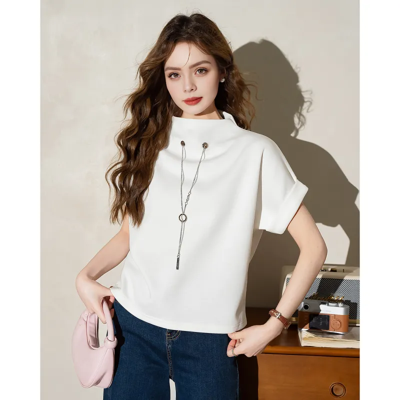 FAWENXIANGZI T Shirts Women's-7