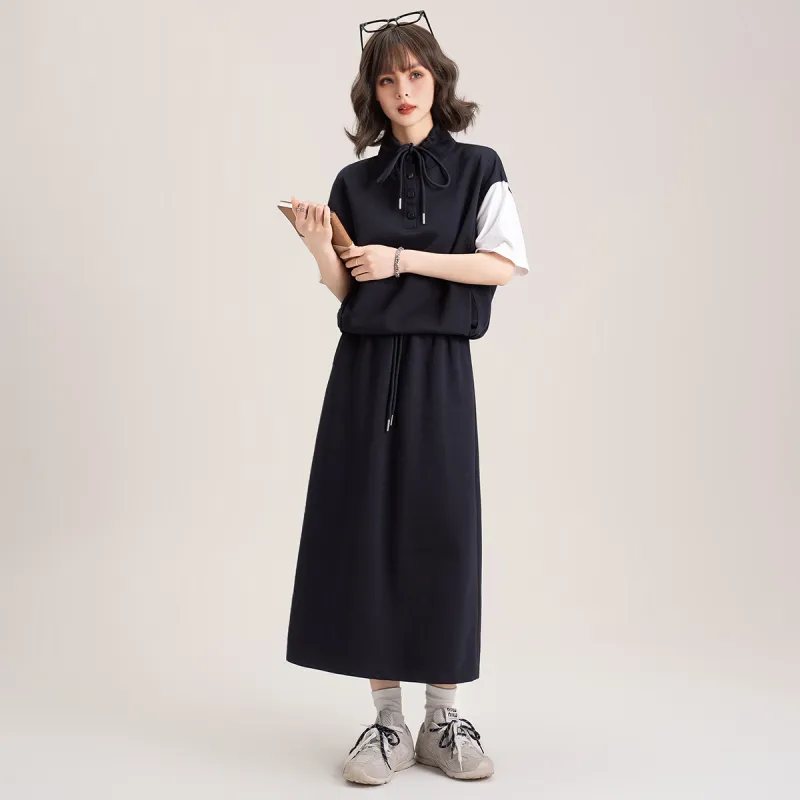 FAWENXIANGZI Two Piece Skirt Sets Women's-6