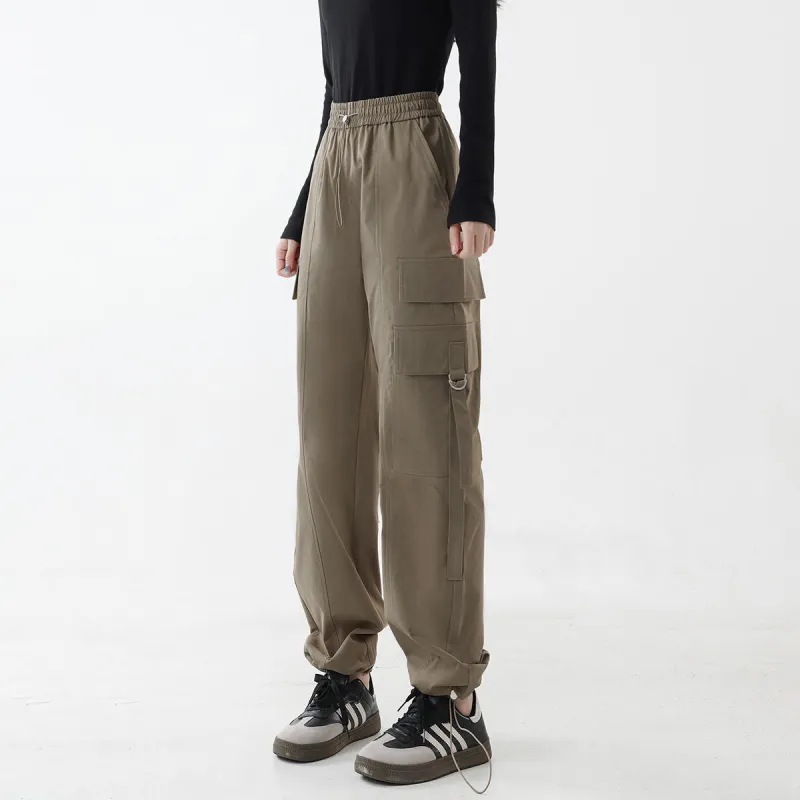 H2P Casual Pants Unisex Mauve Brown-6